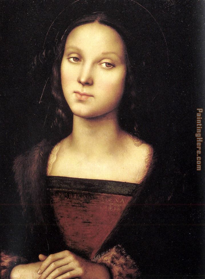 Mary Magdalen painting - Pietro Perugino Mary Magdalen art painting